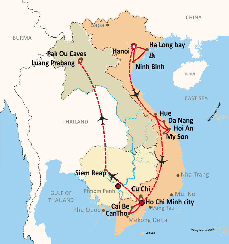 INDOCHINA PAST AND PRESENT